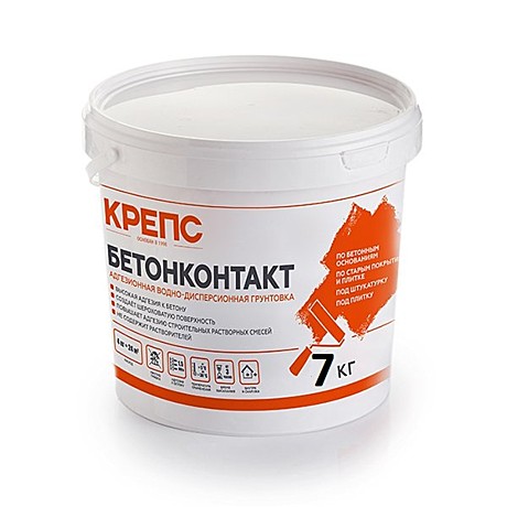Грунтовка КРЕПС бетонконтакт, 7кг		