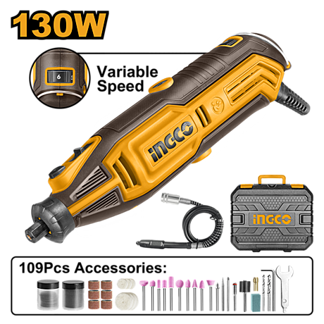 Гравер  INGCO_PowerTools  электр.Ingco MG13328,130W 591657