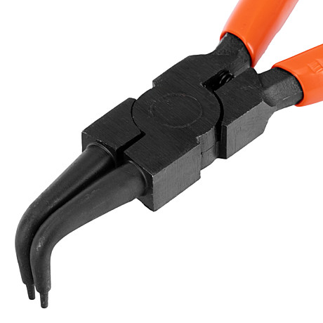 Съемник, 150 мм, для внутренних стопорных колец, изогнутые губки (сжим)// Sparta 183255