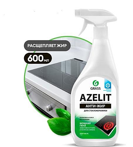 Очиститель для Кухни Azelit  600мл (триггер) для СТЕКЛОКЕРАМИКИ  084-332