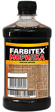 Морилка деревозащитная водная калужница Farbitex, 0.5л