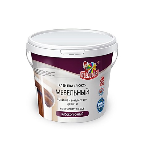 Клей ПВА люкс мебельный Olecolor, 2,3кг