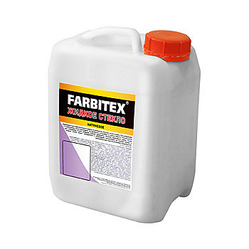 Стекло жидкое (1,3 кг) Farbitex	 1л	