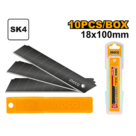 Лезвия сегментные INGCO HKNCB181 INDUSTRIAL 18х100 мм 695772