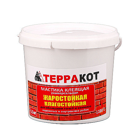 Мастика Терракот (жарост.), 1,5 кг 29905