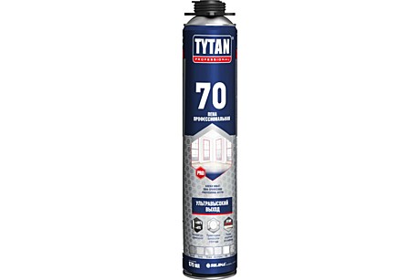 Пена монтажная Tytan Professional 70 проф., 870 мл, (ком-сер 62992)