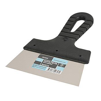 Шпатель фасадный 150мм нерж.с пластиковой ручкой Marta 254695