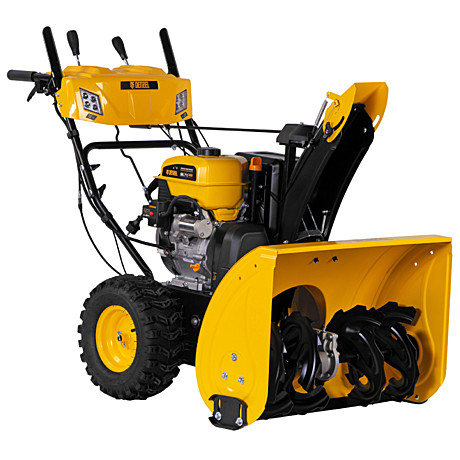 Бензиновая снегоуборочная машина SBM 610, 212cc, ручной старт, фара// Denzel 97653