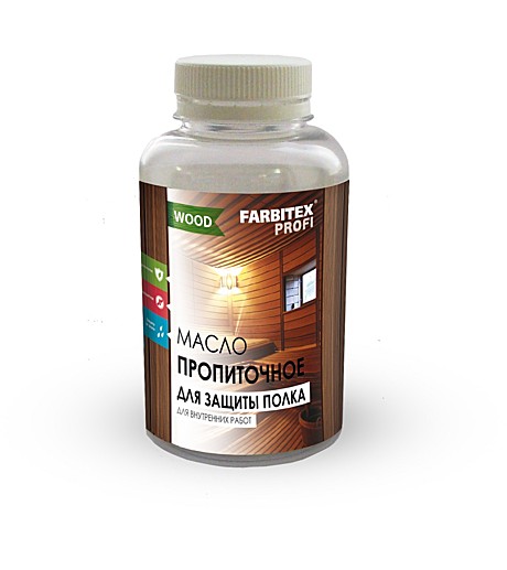 Масло деревозащитное для бань и саун (0.5 л) FARBITEX ПРОФИ WOOD