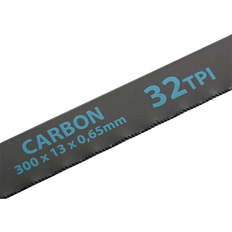 Полотна для ножовки по металлу, 300 мм, 32TPI, Carbon, 2 шт.// Gross 77718