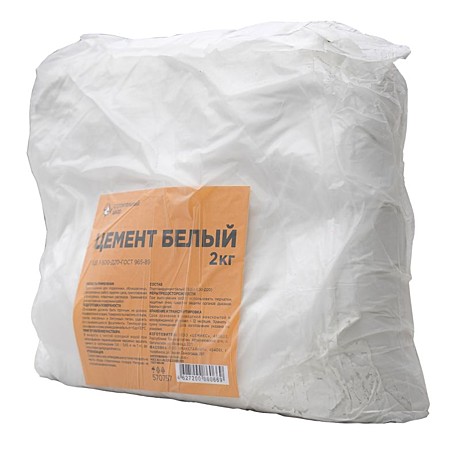 Цемент М500, 1кг, белый	