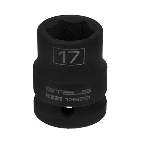 Головка ударная шестигранная, 17 мм, 1/2