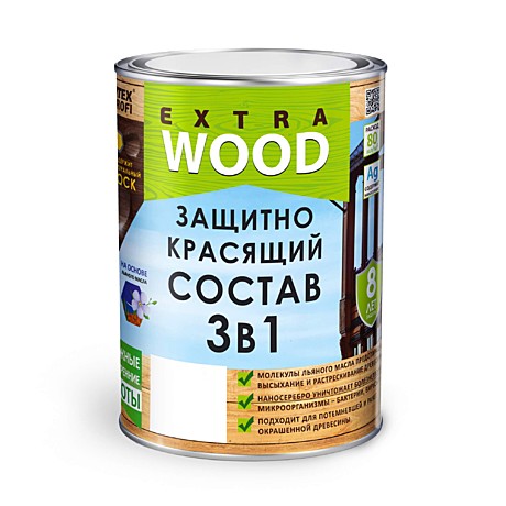 Защитно-красящий состав 3в1 Ваниль (3л) FARBITEX PROFI WOOD EXTRA 4300007404 454218