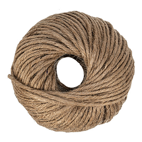 Шпагат джутовый, 2,5 мм, L 60 м, 5-ниточный , Сибртех 93882