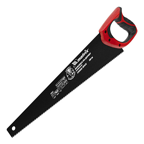 Ножовка по дереву,500мм,7-8 TPI,зуб-3D,каленый зуб,тефл.покр.полотна,2-х комп.рук-ка/Matrix 23551