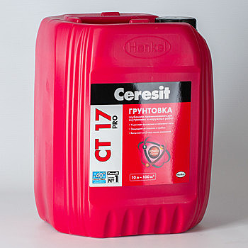 Грунтовка Ceresit CT17, 10л		