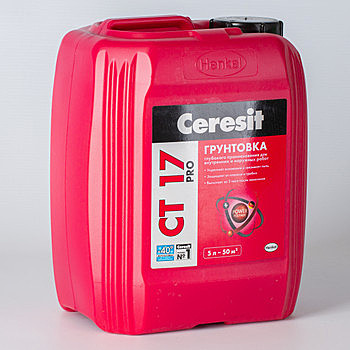 Грунтовка Ceresit CT17, 5л  10108 